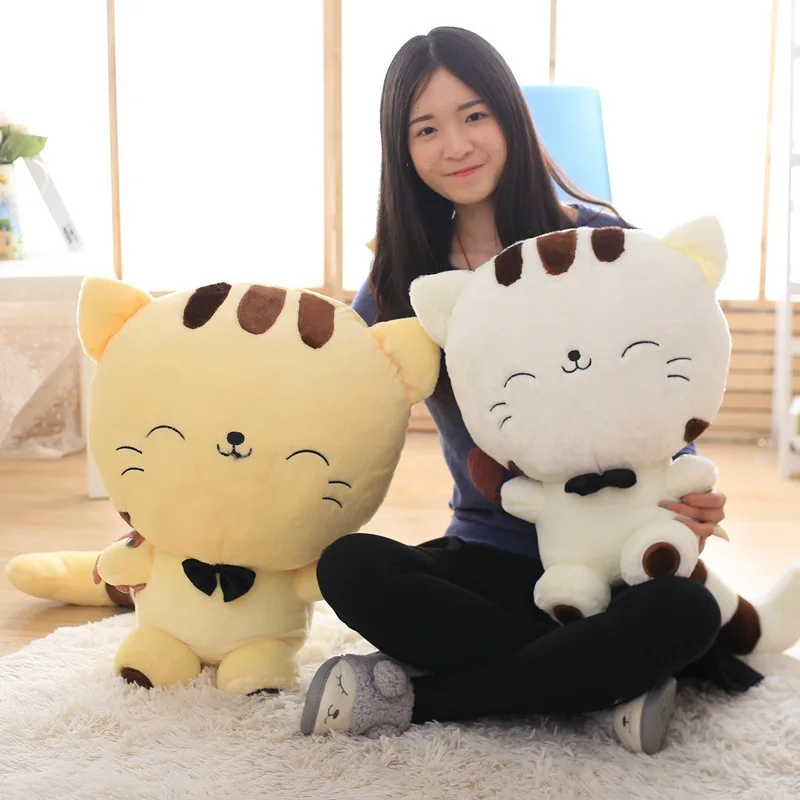 

New Style Plush Toys Big Cat Face Doll Cute Doll Pillow Cat Doll Large Size Creative Birthday Gift