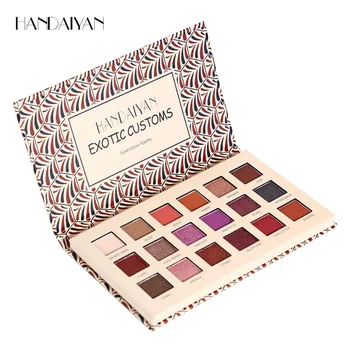 

Shimmer & Matte Eyeshadow Palette Eyes Makeup EXOTIC CUSTOMS Eye Shadow Powder Set Make up Art Luminous Shadows Pallete Pigment