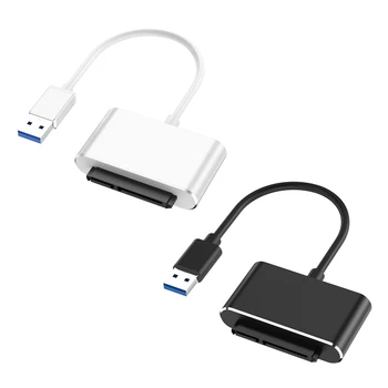 

USB 3.0 to Sata Adapter Converter Cable 22Pin SataIII to USB3.0 Adapters for 2.5inch Sata HDD SSD