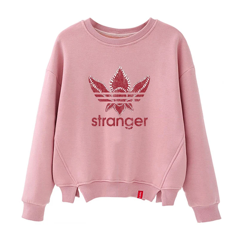 Черная Толстовка для женщин kpop, негабаритная толстовка с принтом kawaii harajuku sweat femme, женская осенняя одежда