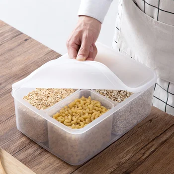 

Kitchen Storage Box Grains Storage Contain Sealed Home Organizer Food Container Refrigerator Storage Boxes storage organizer new