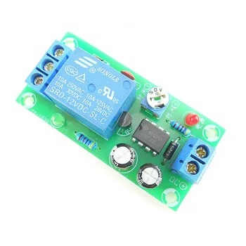

12V power-on adjustable adjustable delay disconnect relay module 555 monostable time relay YX1839