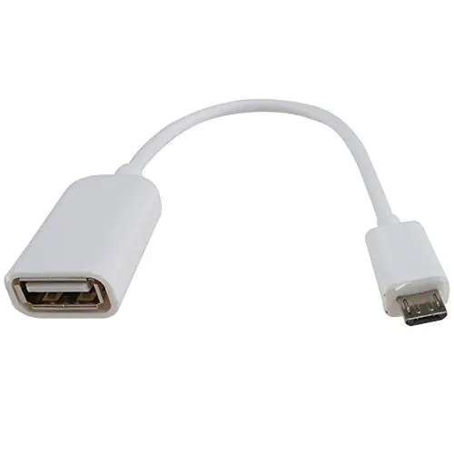 

USB data lines OTG MICRO USB data lines phone lines usb OTG adapter cable (White)