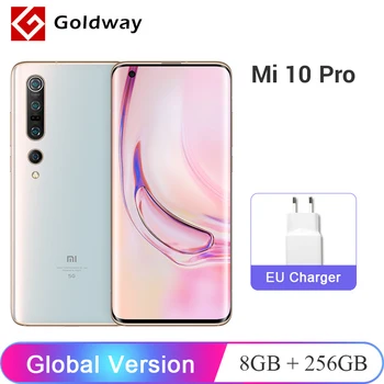 

Global Version Xiaomi Mi 10 Pro 8GB RAM 256GB ROM Mobile Phone 5G Snapdragon 865 108MP Quad Camera 6.67" 90HZ Fluid Screen Mi10