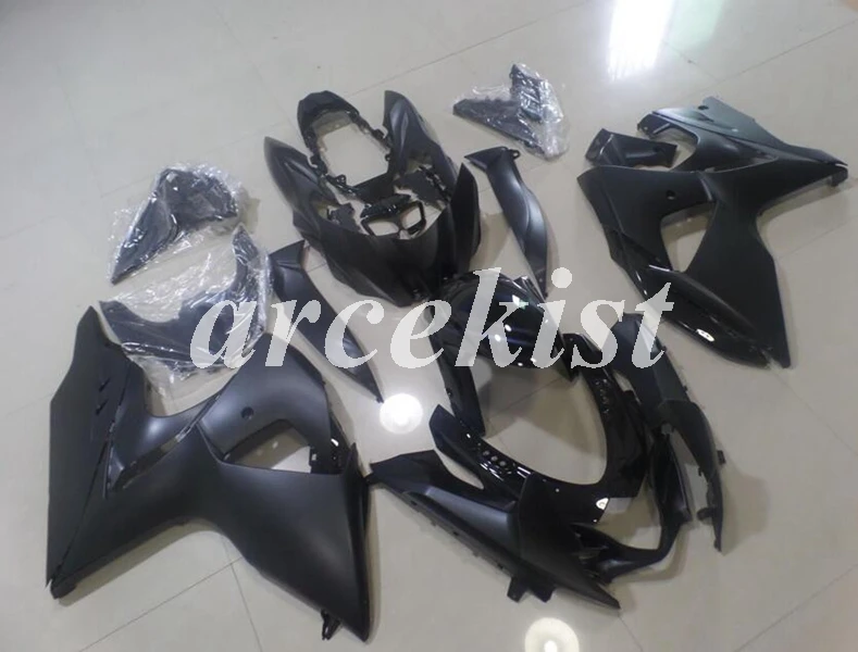 ABS Обтекатели комплект подходит для suzuki GSX-R1000 K9 2009 2010 2011 2012 2013 09, 10, 11, 12, 13, 14, 15, 16 лет, черный, матовый чехол