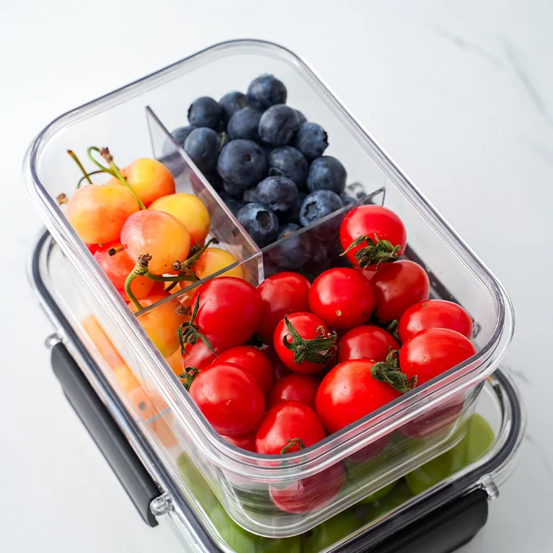 Kitchen Meal Prep Containers durable Fruit Storage Container Microwavable  Lunch Bowl With Lid For Food Fruits Vegetables - AliExpress