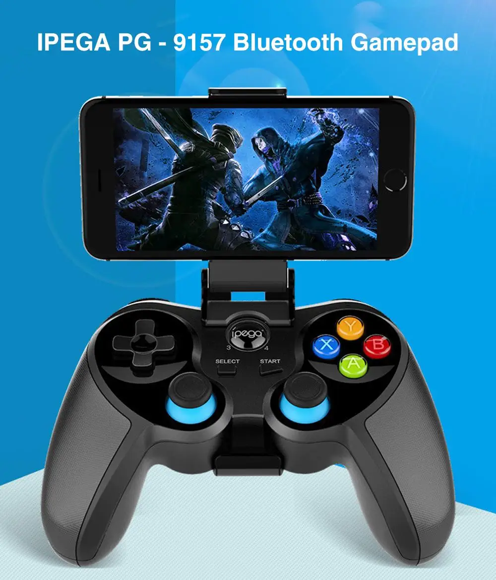 IPEGA PG-9157 E-sports Кнопка триггера/гибкий джойстик/чувствительный ключ Bluetooth геймпад с держателем телефона