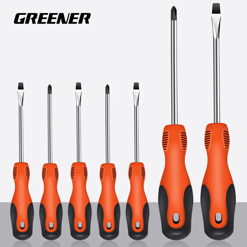 GreenerCrossandstraightscrewdriverhouseholdScrewDriverBit