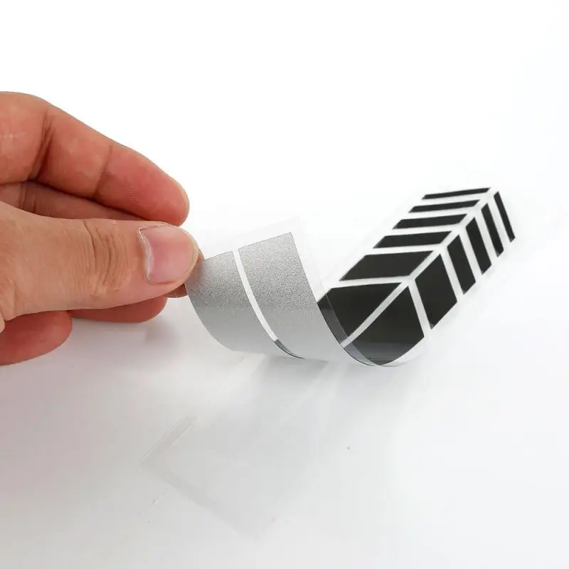 Universal Car Racing Stripe Mirror Stickers Set