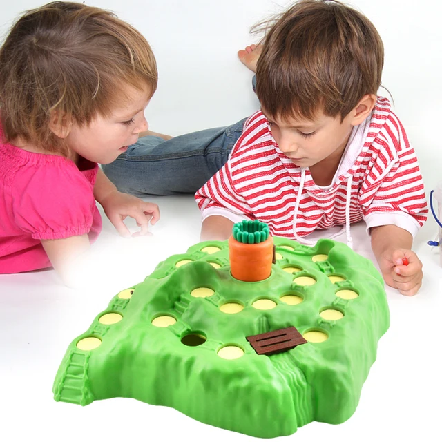 Early Education Puzzle Kids Family Party Game Board Rabbit Cross Country Chess Trap Toy Board Game Parent-Child Interaction 5