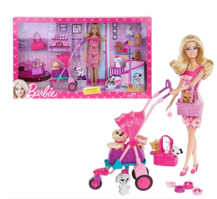 Barbie Doll Dog Cart Pet Stroller And Accessories Set Collection Girl Play House Toy Child Gift Bcf82 Dolls Aliexpress Barbie Doll Dog Cart Pet Stroller And Accessories Set Collection Girl Play House Toy Child Gift Bcf82 Dolls Aliexpress