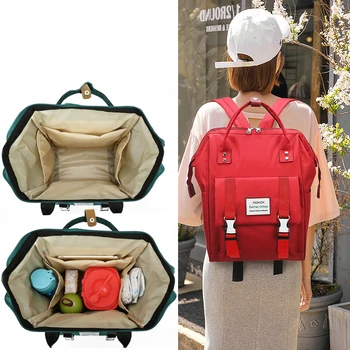 

Mummy Bag Multi-Functional High-Capacity Backpack Nylon Women Backpacks Teenager Big Backbag Travel Bagpack baby care Rucksack