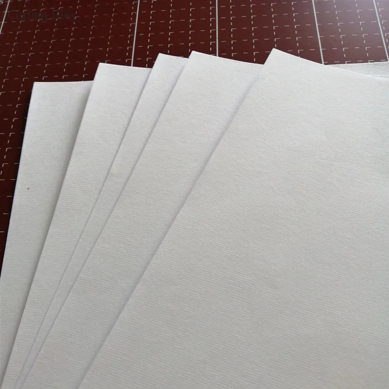 10pcs lot 11x8 5cm Clear Adhesive Paper Sticker Inkjet Printer Label 