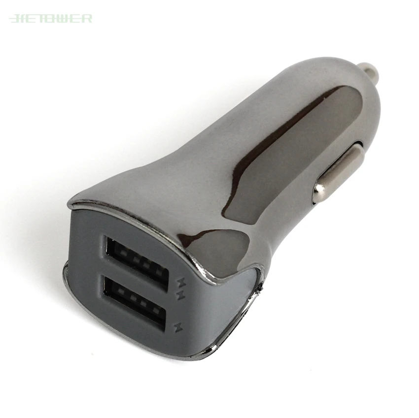 US $535.25 Wholesale New Gold Plating Shark Style Flash Of Light 2usb Dual Port Car Chargering Adapter For Phone Good Quality 5V 31 500pcs