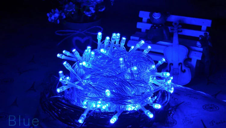 Рождественская уличная Рождественская гирлянда светодиодная гирлянда Lights10M Luces Decoracion сказочная гирлянда для праздников Wendding вечерние гирлянды для дерева