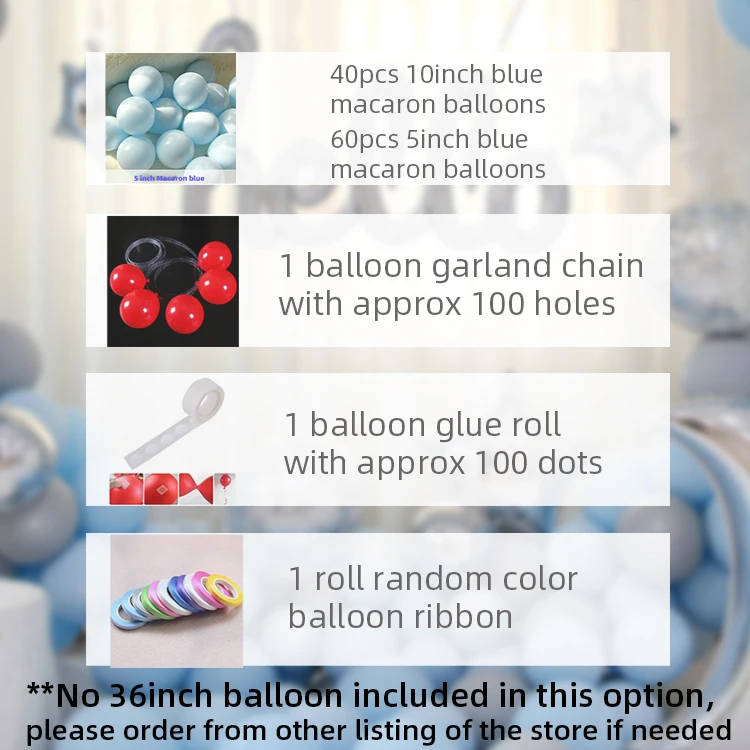 blue 100pcs 100 шт Макарон День Рождения украшения шары пастельные латексные шары гирлянды принадлежности для вечеринки Воздушный Шар АРКА Быстрая JL0143 - Цвет: blue 100pcs