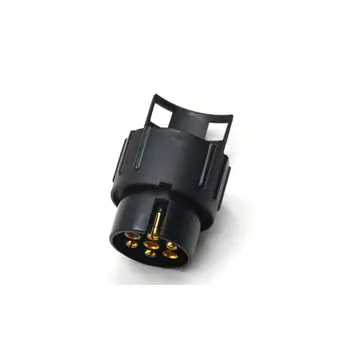 

1PCS Black 13Pin to 7 Pin Female Plug Adapter Electrical Converter Truck Trailer Vehicle Connector Car Accessories