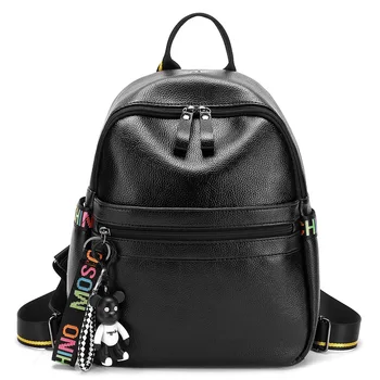 

2019 New Classic Soft PU Leather Backpack Shoulder Bags For Women Ladies High Quality Designer Bags Autumn Winter Fashion Sac