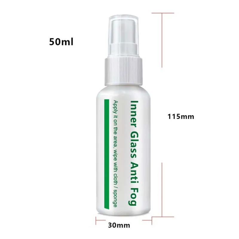 50ml Автомобильные очки для плавания аксессуары для очистки Анти-туман водостойкий очиститель для ванной стеклянного окна - Цвет: 50ml