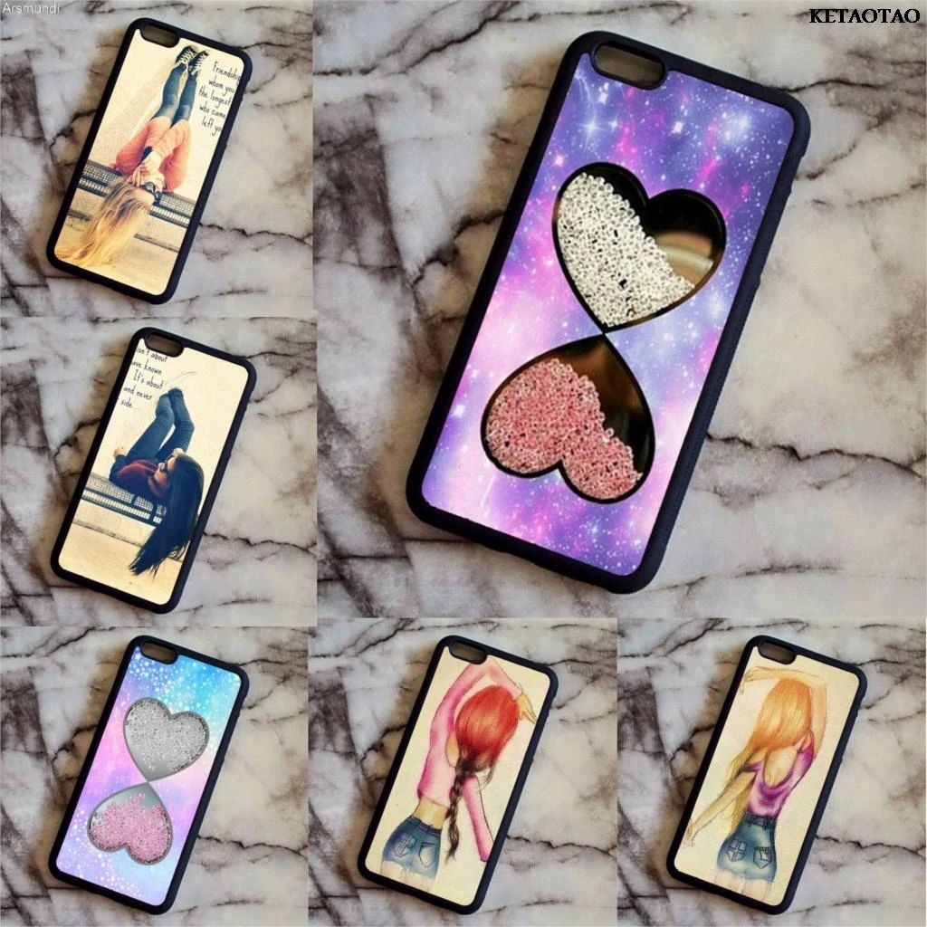 KETAOTAO Friendship Series Best Friends для Samsung Note мягкий ТПУ резиновый силикон |