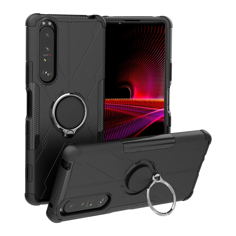 Чехол с полным покрытием для Sony Xperia 1 III чехол-броня магнитная всасывающая