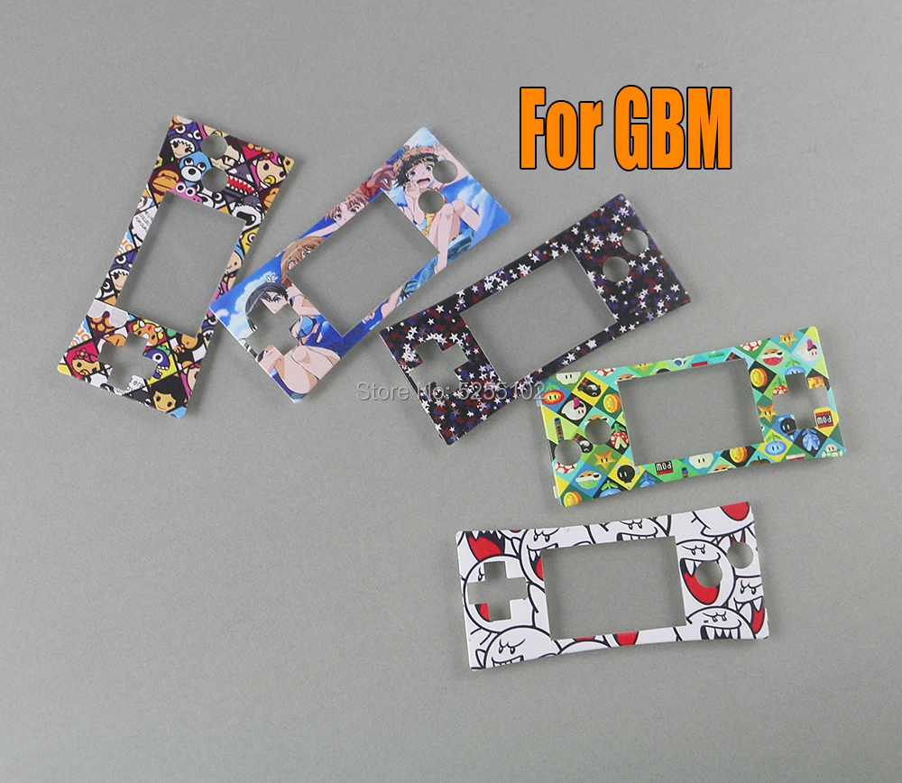 1 Pz Per Gameboy Micro Cover Fashion Style Front Faceplate Cover Per Gbm Gameboy Micro System Front Shell Case