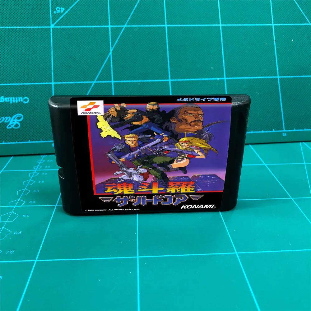 Игровой картридж Contra - 16 bit MD для консоли MegaDrive Genesis | Электроника