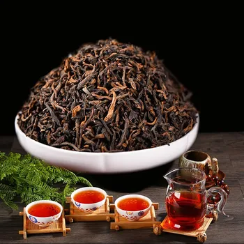 

Chinese Yunnan Old Ripe China Tea Health Care Puer Tea Brick For Weight Lose Tea