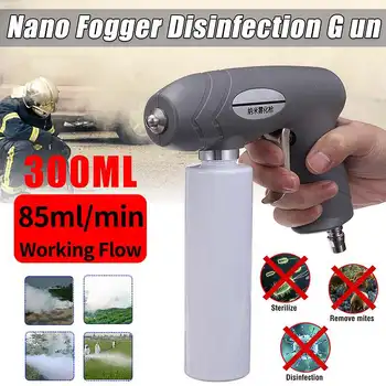 

300ML Nano Atomizing Fogging Disinfection Sprayer Gun Atomizer Ultra Fine Aerosol Water Mist Trigger Sprayer For Home Office