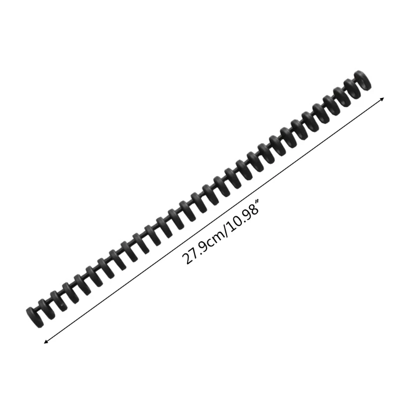 10 Pcs 30 Holes Circles Ring Spiral A4 Notebook Binding Clips Loose-leaf Paper Book Scrapbook Album Binder
