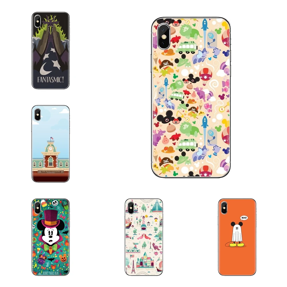 Чехол для LG Spirit Motorola Moto X4 E4 E5 G5 G5S G6 Z Z2 Z3 G2 G3 C Play Plus Mini mouse Minnie Parks мобильный телефон с