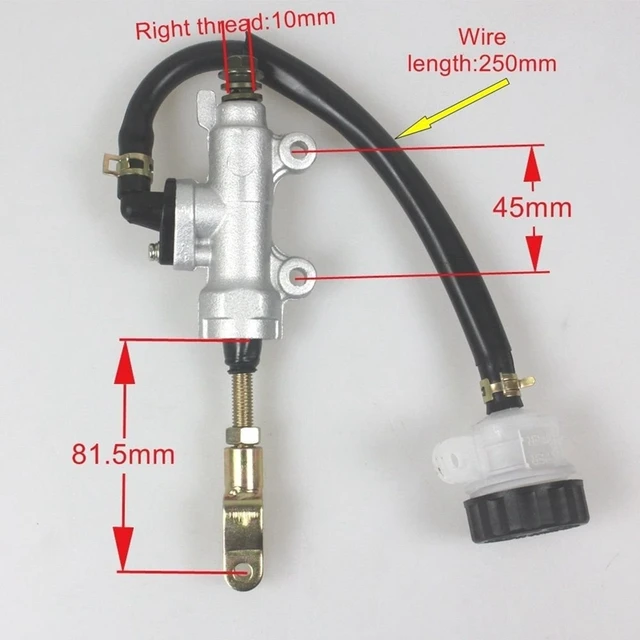 Pompe Hydraulique pour Maître-Cylindre de Frein Arrière Moto