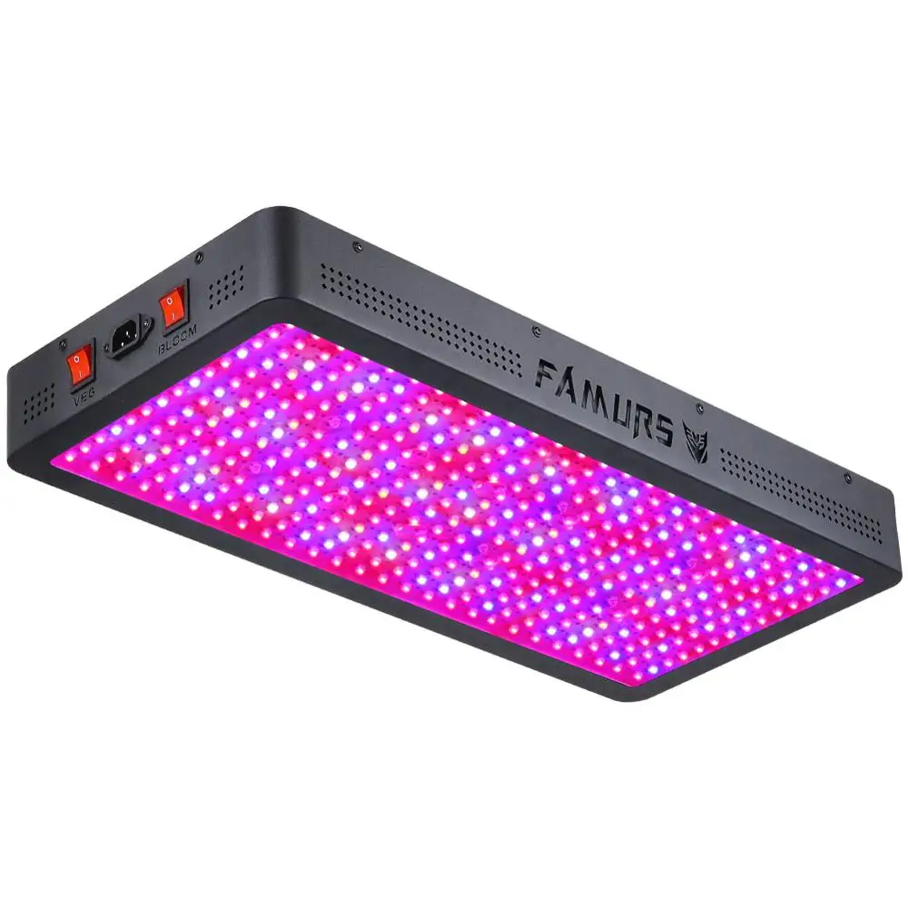 Famurs led grow светильник 2000 Вт/3000 Вт/4000 Вт полный спектр тройной чип Veg Блум для комнатных растений растут | Промышленные LED-лампы -32970708705