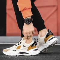 2022 New Mesh Chunky Sneakers Men Shoes Walking Jogging Sports Running Shoes Size 39-45 Support Dropshipping