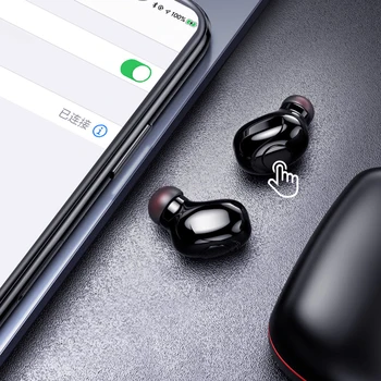 

50% Discount Bluetooth V5.0 Earphones Wireless Headphones With Microphone Sports Waterproof Headsets