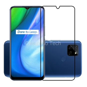 

30 Pcs/Lot 9H Premium Tempered Glass for Realme V3 5G Full Coverage Screen Protector Protective Film for Realme V3