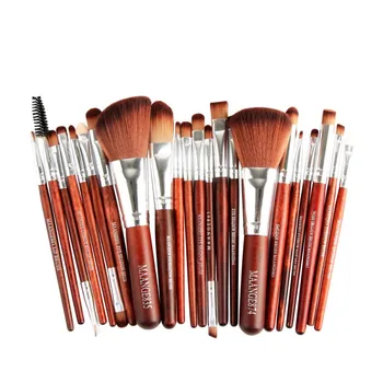 

2018 Hot Sale 22pcs Cosmetic Makeup Brushes Set Blusher Eyeshadow Powder Foundation Eyebrow Lip Make Up Brushes Tools MKXJ