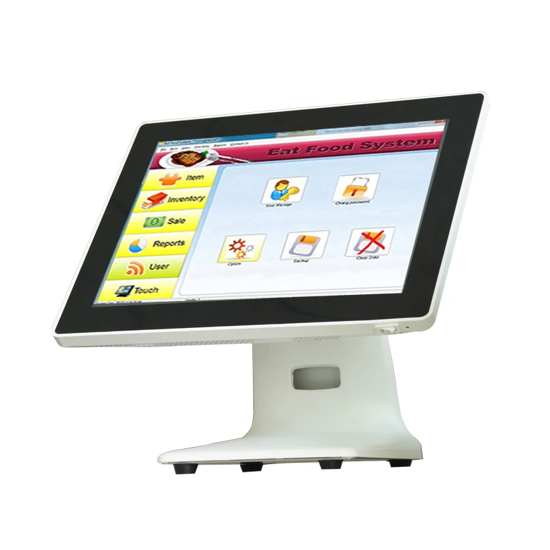 US $262.00 15Capacitive Touch Screen Point Of Sales POS System For Restaurants LCD Screen Cash Register POS Punto De Venta