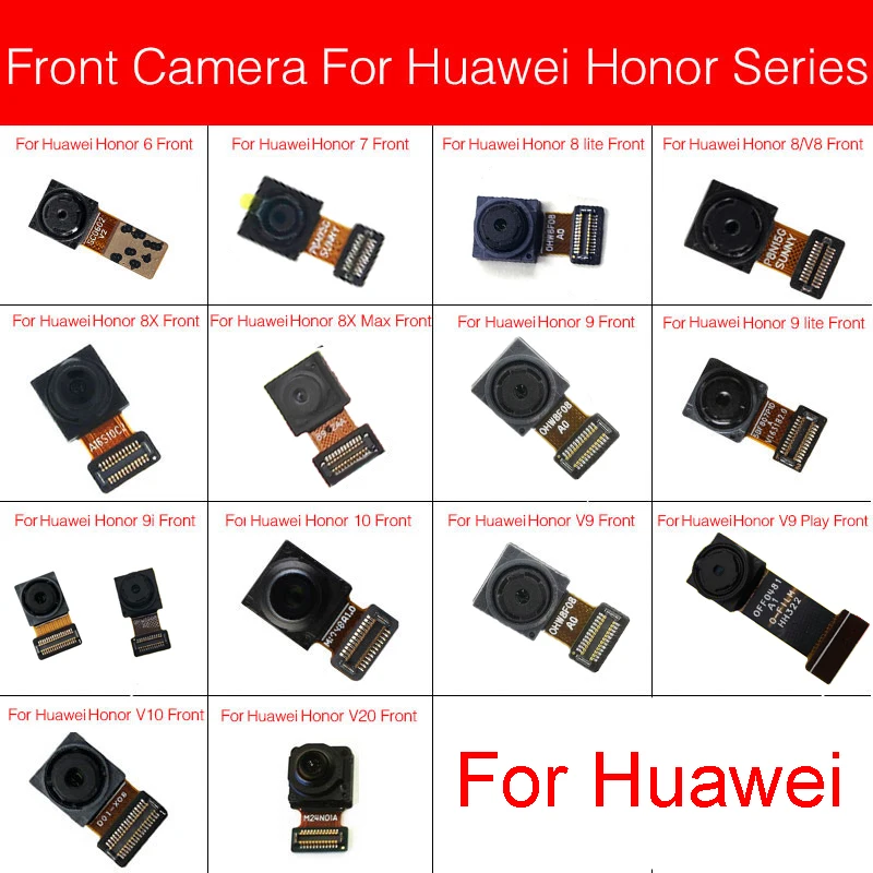 Сменная фронтальная камера для Huawei Honor View 6 7 8 V8 8x9 9i V9 10 V10 V20 Max Plus Lite Play | Мобильные