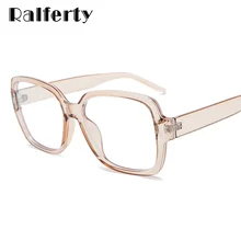 Ralferty, компьютерный синий светильник, женские очки, оправа для очков, квадратные очки для близорукости, оправа для оптических очков D8027