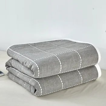 

Pure Cotton Gauze Summer Towel Blanket For Bed Travel Cozy Sleep Bedspread Throw Blankets Student Adult For Sofa Decor Bedding