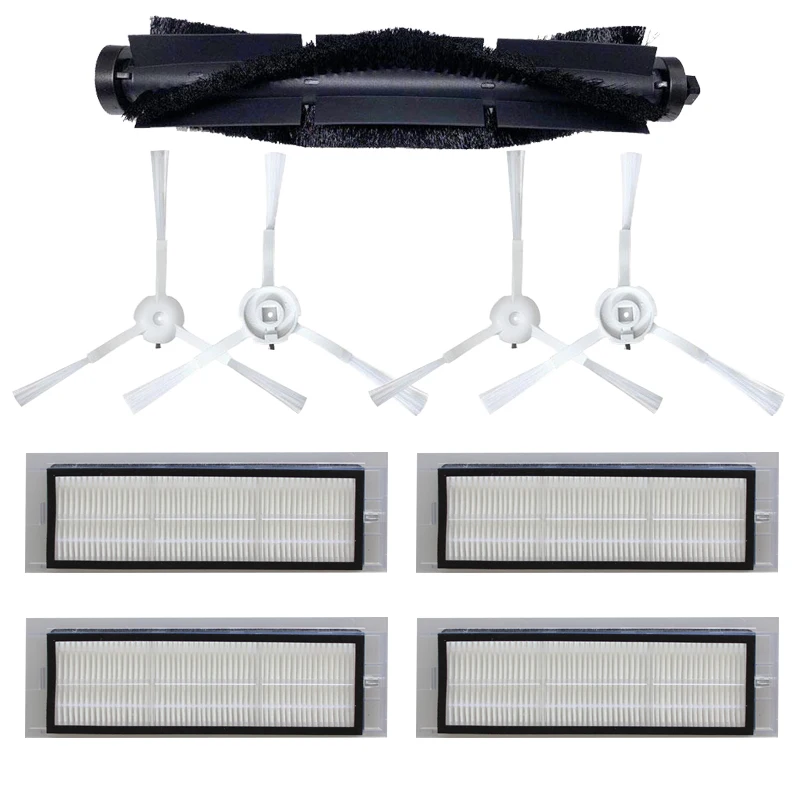 

New Roller Brush Side Brush Washable Robot Filter For 360 S5/ S7/S7 Pro Robot Vacuum Cleaner Parts Replacement Filter