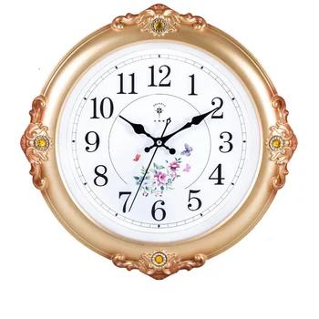 

Clocks and Watches Living Room Modern Fashion Wall Clock European Style Home Creative Bedroom Quartz Clock Mute Clock Wall Watch