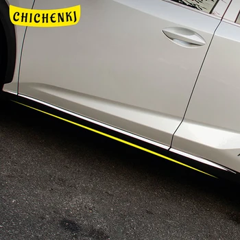 

For Lexus NX 200 200t 300h 2014-2020 Car Accessory Door Gate Side Sill Pad Trim Sticker Cover Frame Chrome Stainless Decoration