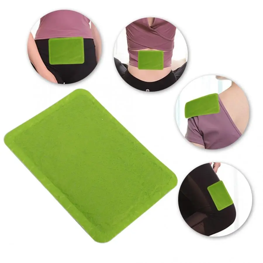 Stiker 10pcs/ Bag Adhesive Warm Sticker Patch Body Warmer Stick Pad Heat Winter Abdomen Pain Relief Double Eye Tape