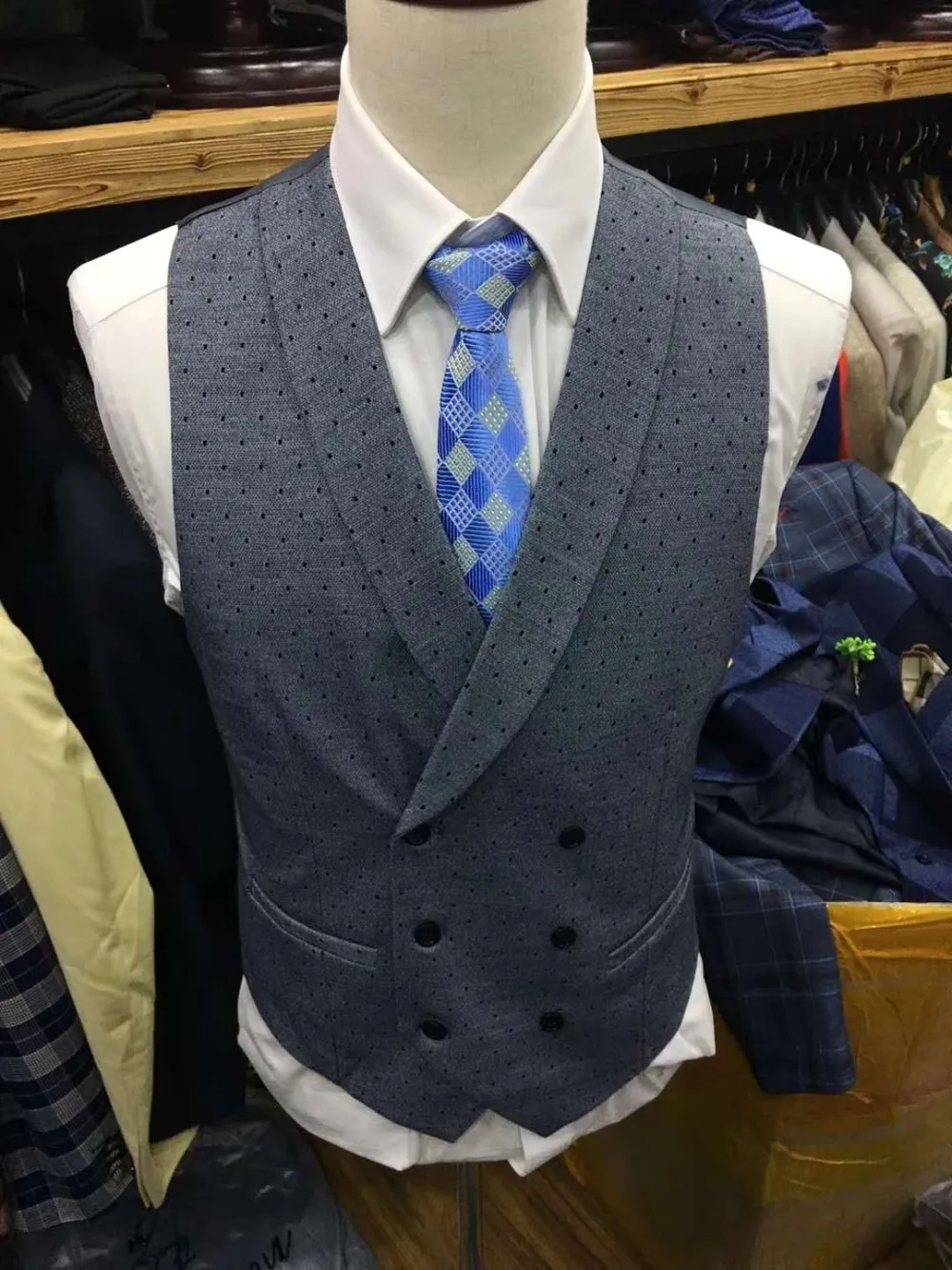 New-Terno-Masculino-Boutique-Plaid-Latest-Coat-Pant-Designs-men-suit-for-wedding-point-mens-Suits