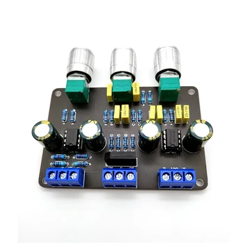 

Dual NE5532 Tone Stereo Preamplifier Board Audio HiFi Amprifier Equalizer Preamp Treble Bass Tone Control Pre Amplifier