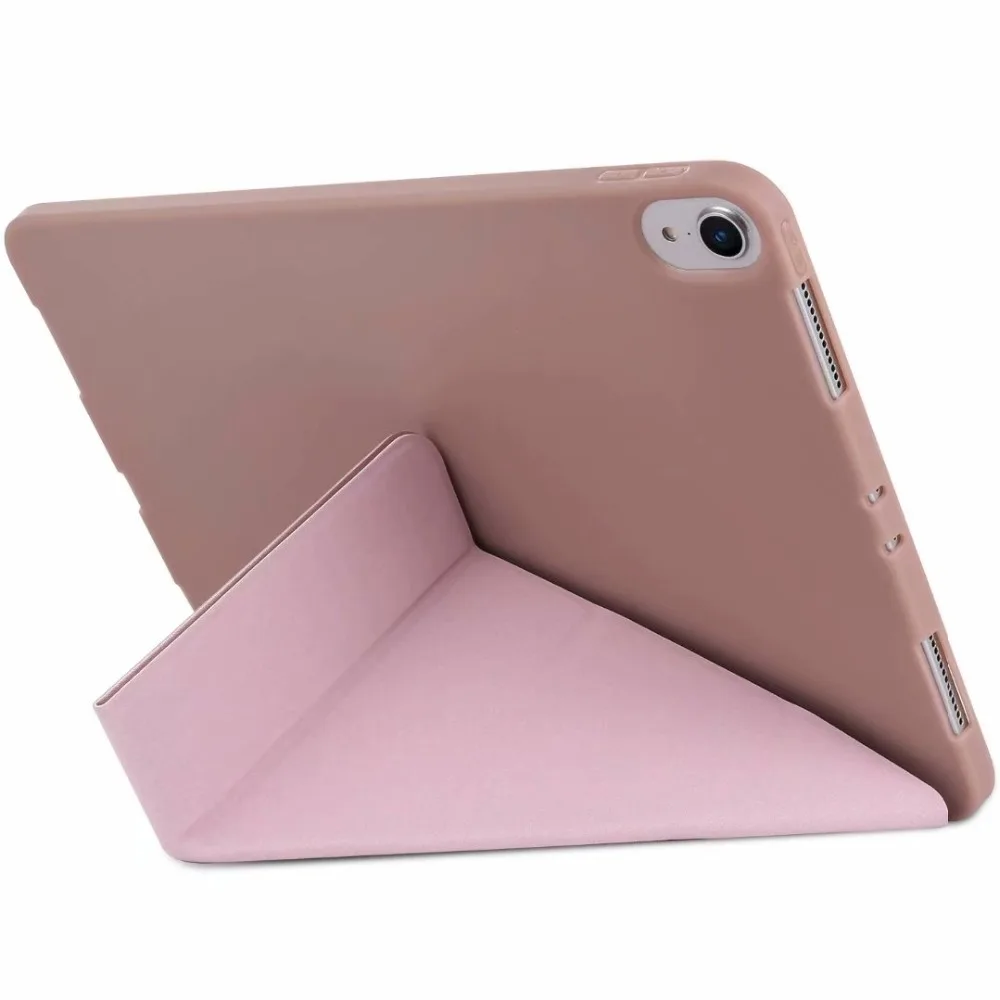 Тонкий складной чехол для iPad Pro 11 Смарт авто-сна силиконовый чехол для iPad Pro 11 дюймов Магнитный чехол умный флип