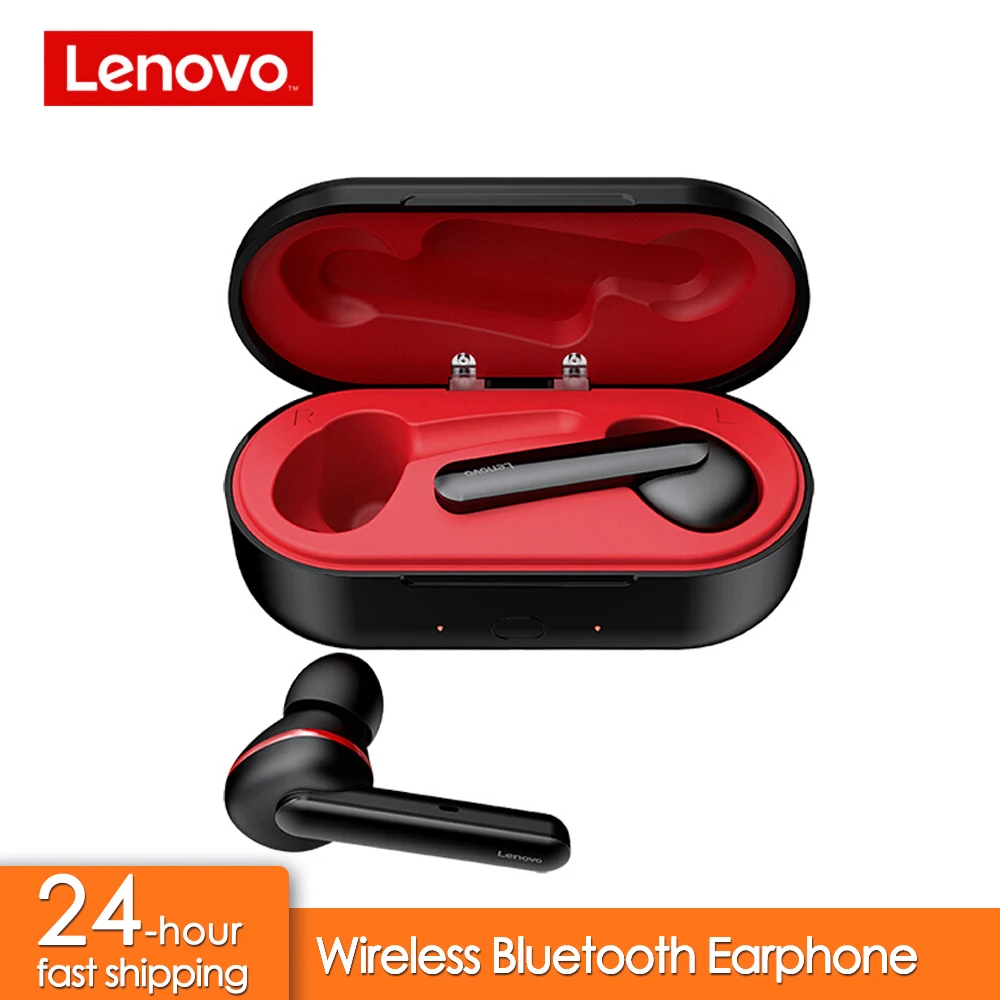 Lenovo HT28 TWS True Wireless Bluetooth 5.0 Earphone Deep Bass Earbuds HD Stereo In-Ear Noise Cancelling MP3 Headset For Mic | Электроника