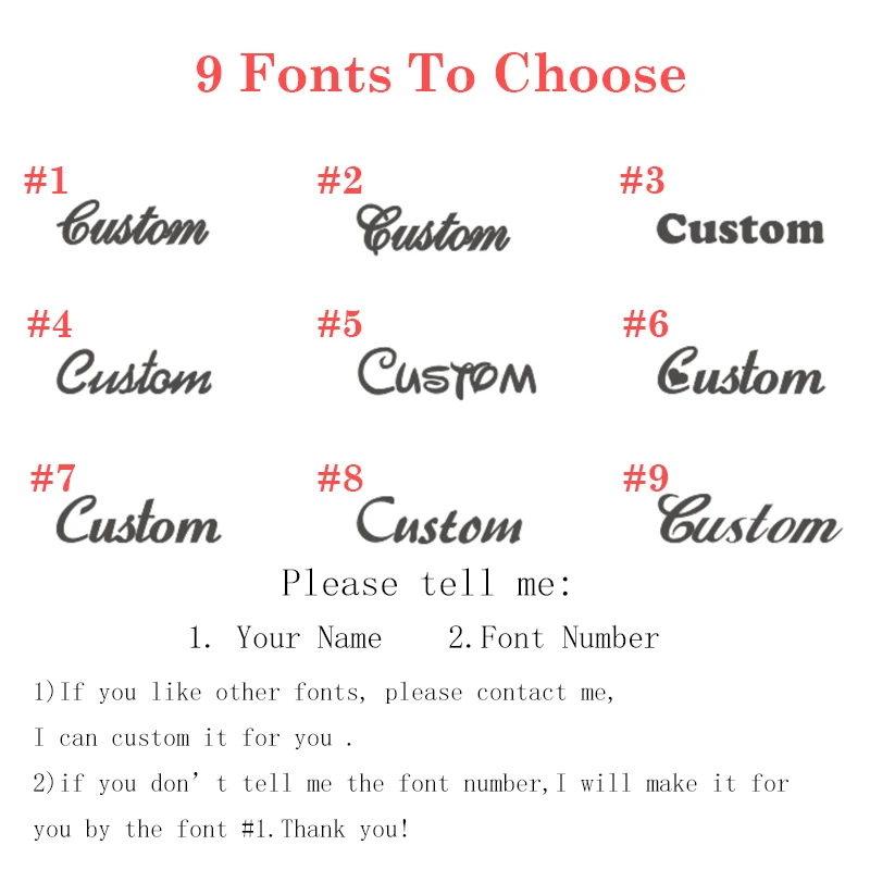 9种字体主图